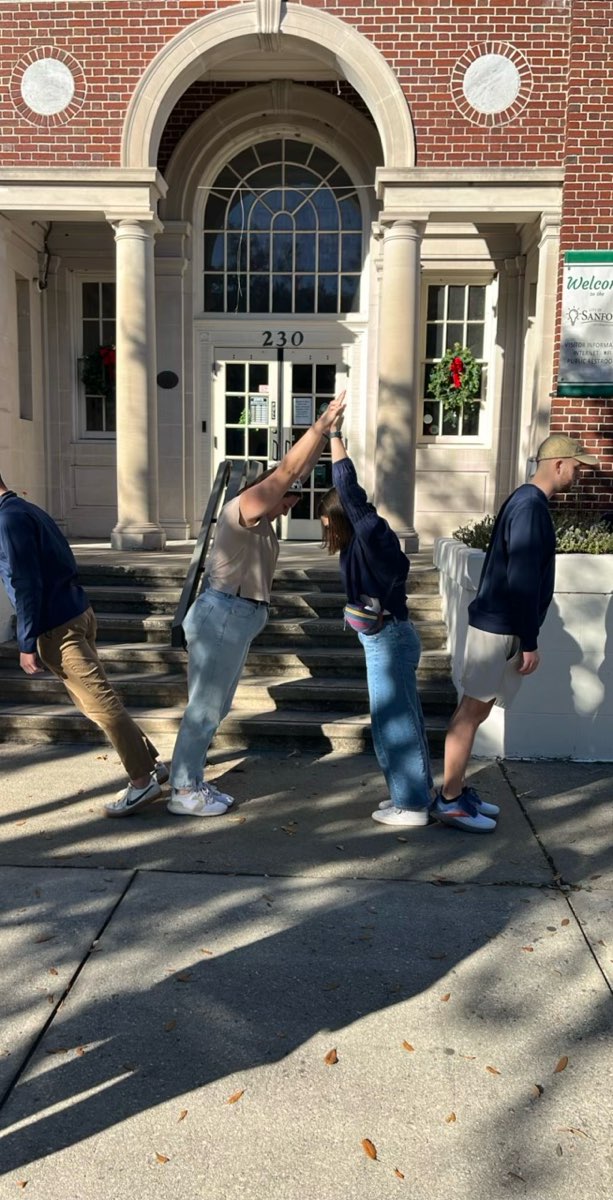 Foton fr&aring;n stadsvandringen i Sanford&comma; Florida