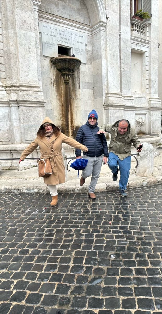 Zdj&eogon;cia z gry terenowej Spoleto Scavenger Hunt