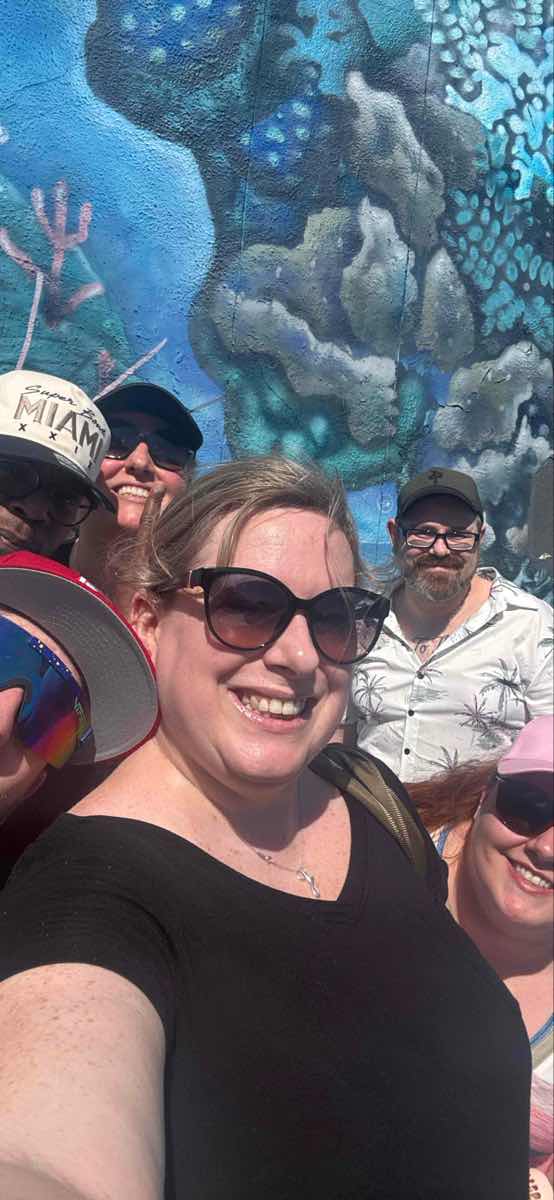 Miami Florida Art Walk scavenger hunt photos