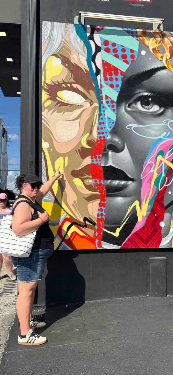 Miami Florida Art Walk scavenger hunt photos