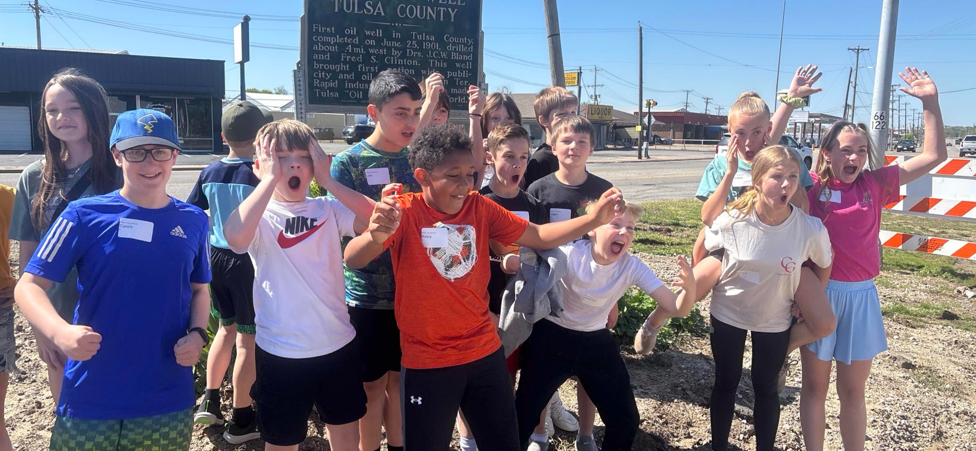 Tulsa Art Walk scavenger hunt photos