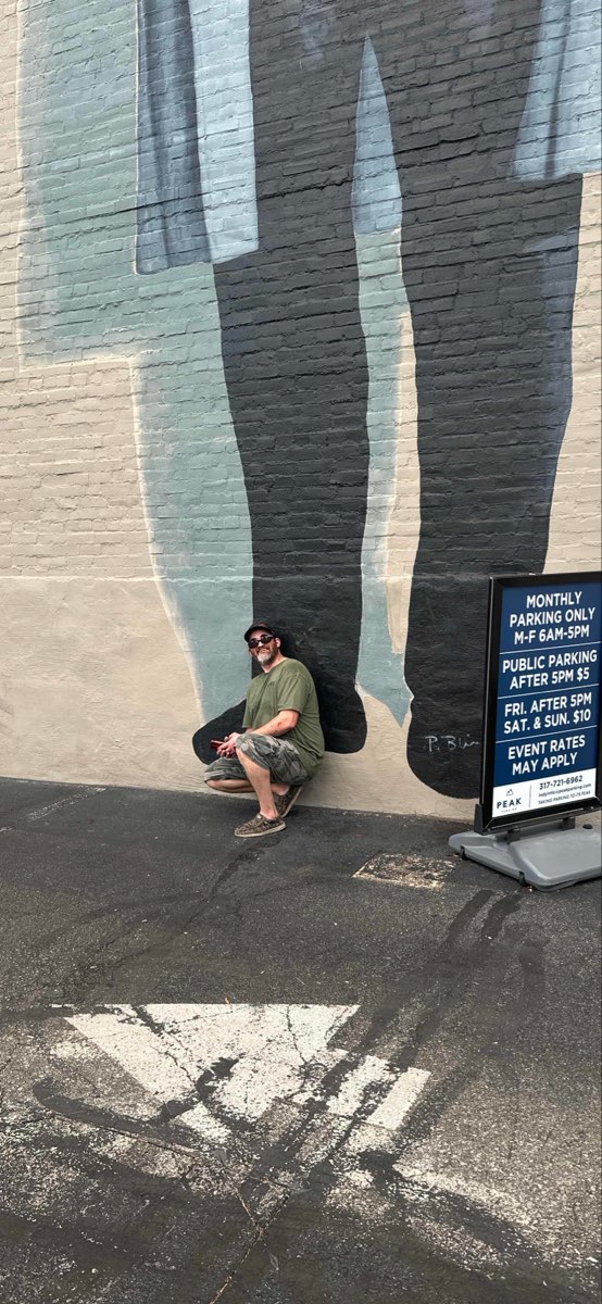 Indianapolis Art Walk scavenger hunt photos