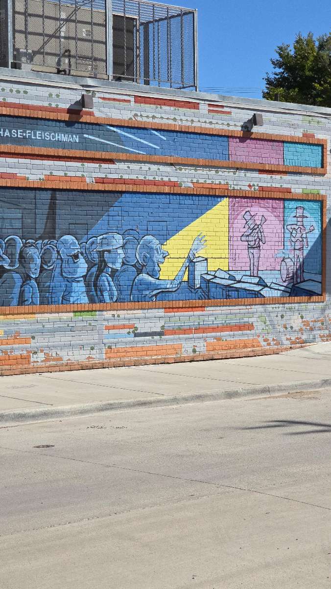 ダラス・アート・ウォークの宝探し写真