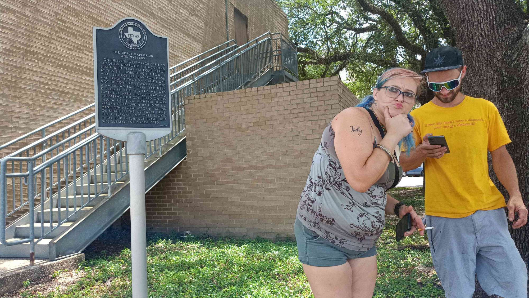 Foton fr&aring;n Lufkin Scavenger Hunt