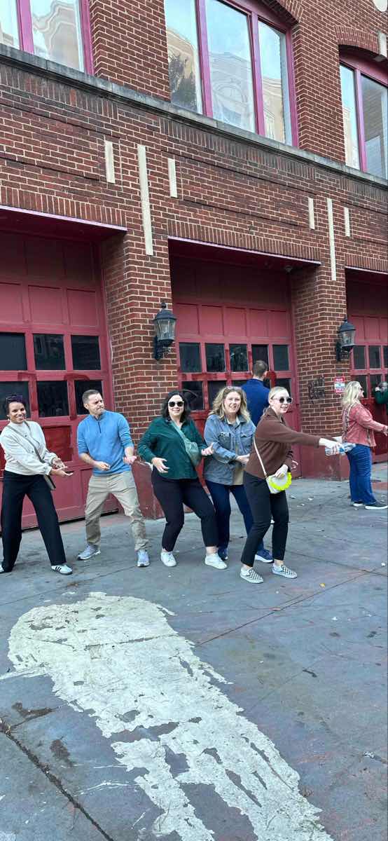 Charlotte Ghost Tour scavenger hunt photos