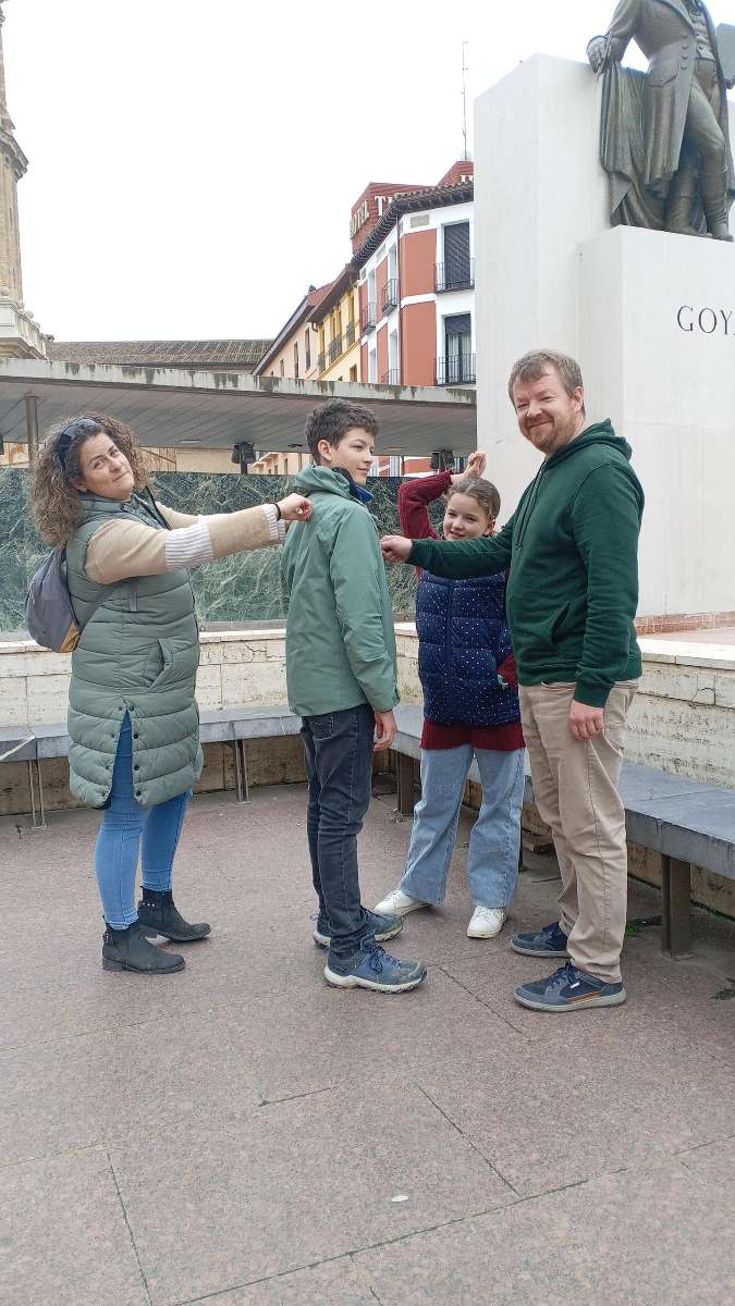 Foto's van de Zaragoza Scavenger Hunt speurtocht