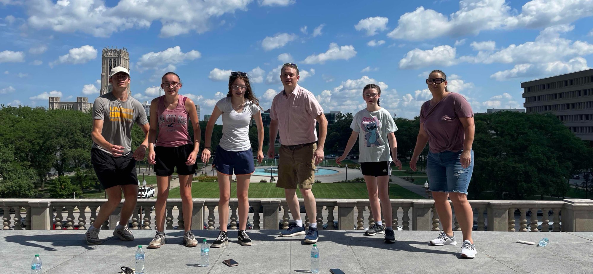 Fotos de la búsqueda del tesoro de Indianápolis Downtown