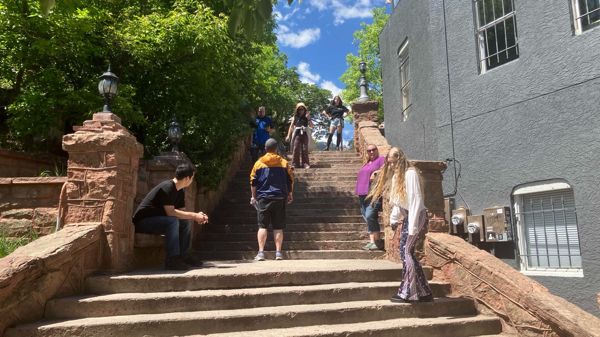 Manitou Springs Ghost Tour scavenger hunt photos