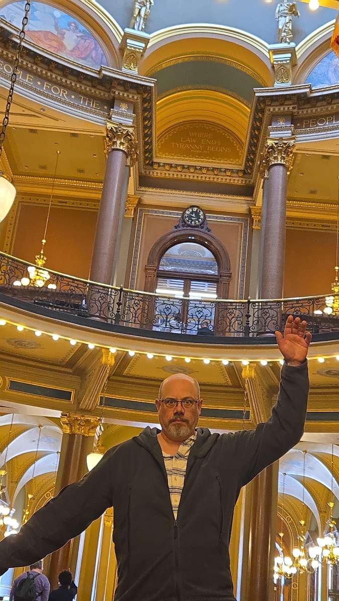 Des Moines Ghost Tour scavenger hunt photos