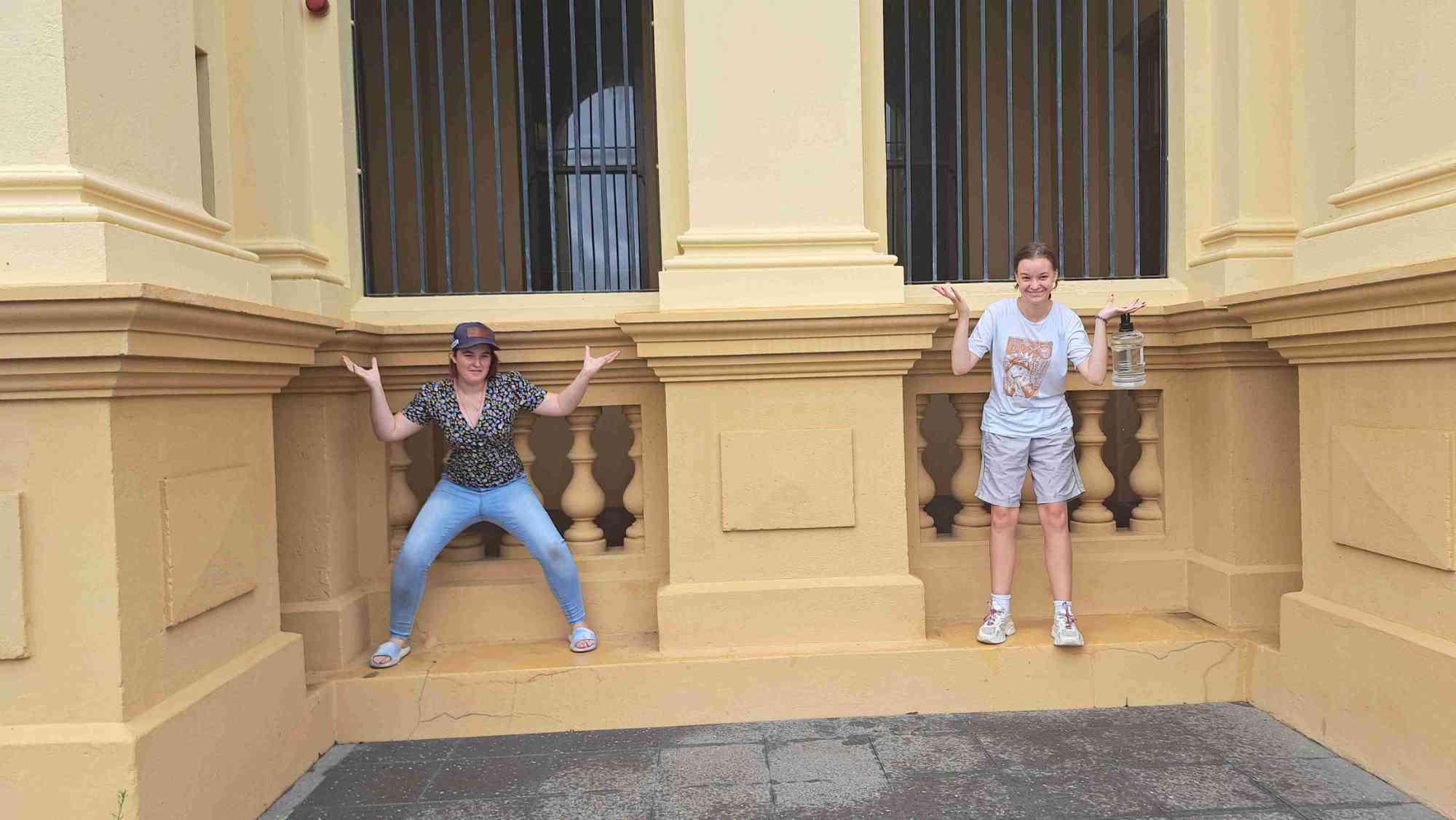 Rockhampton Ghost Tour scavenger hunt photos