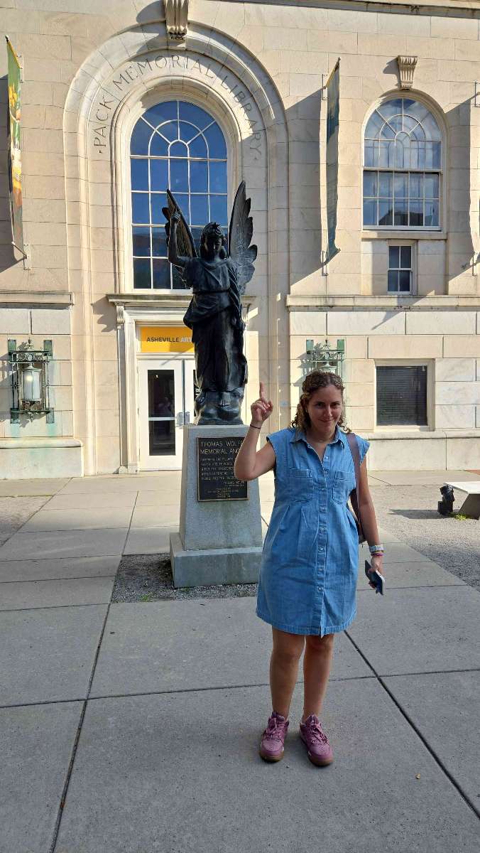 Asheville Ghost Tour scavenger hunt photos