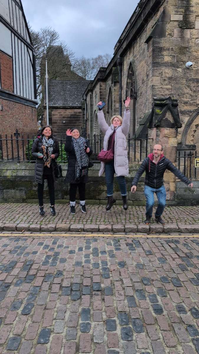 Leicester Ghost Tour scavenger hunt photos