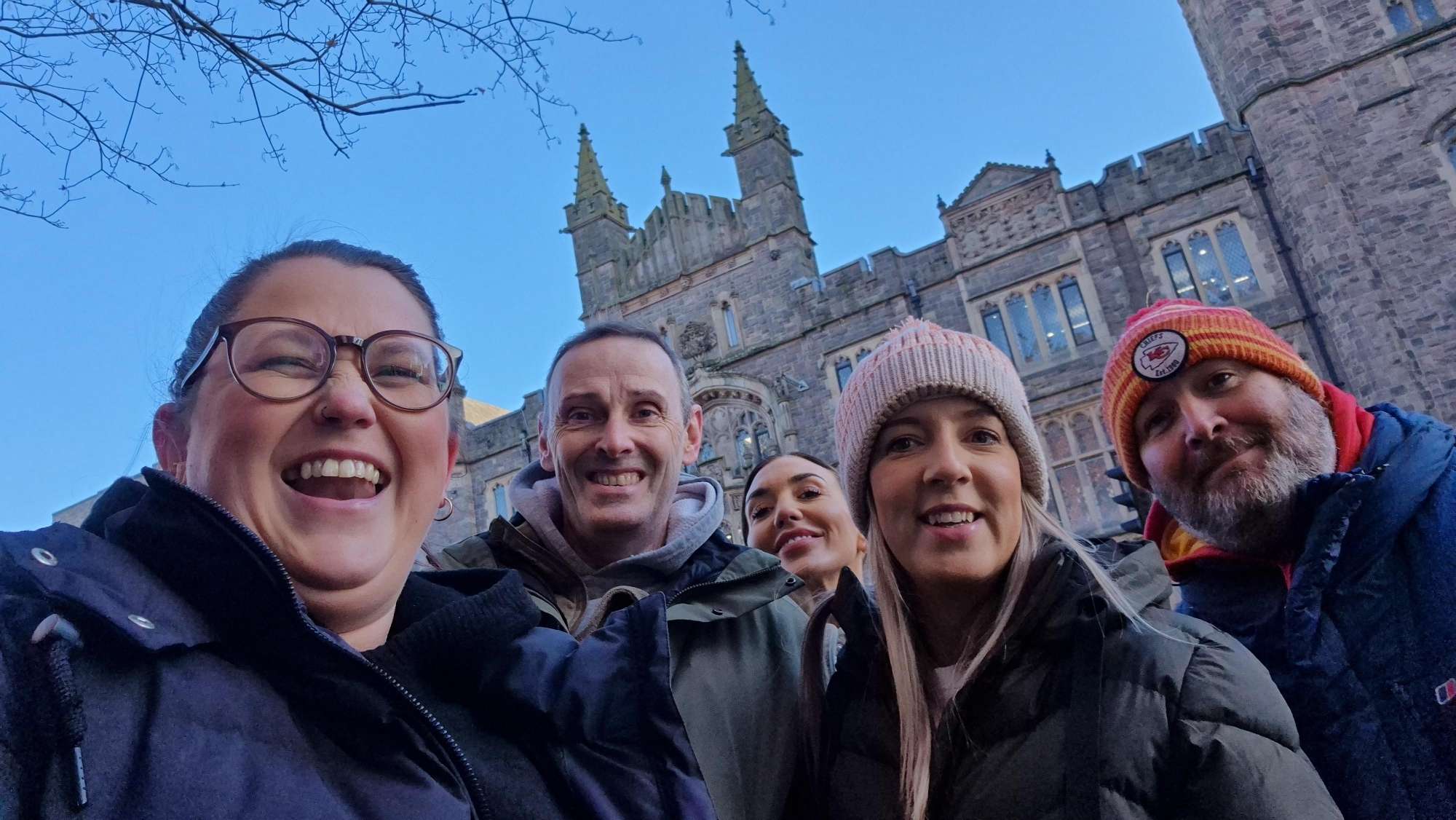 Belfast United Kingdom Ghost Tour scavenger hunt photos