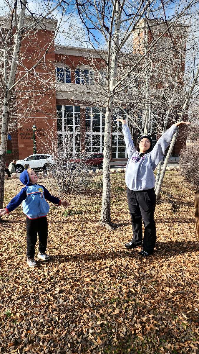 Flagstaff Ghost Tour scavenger hunt photos