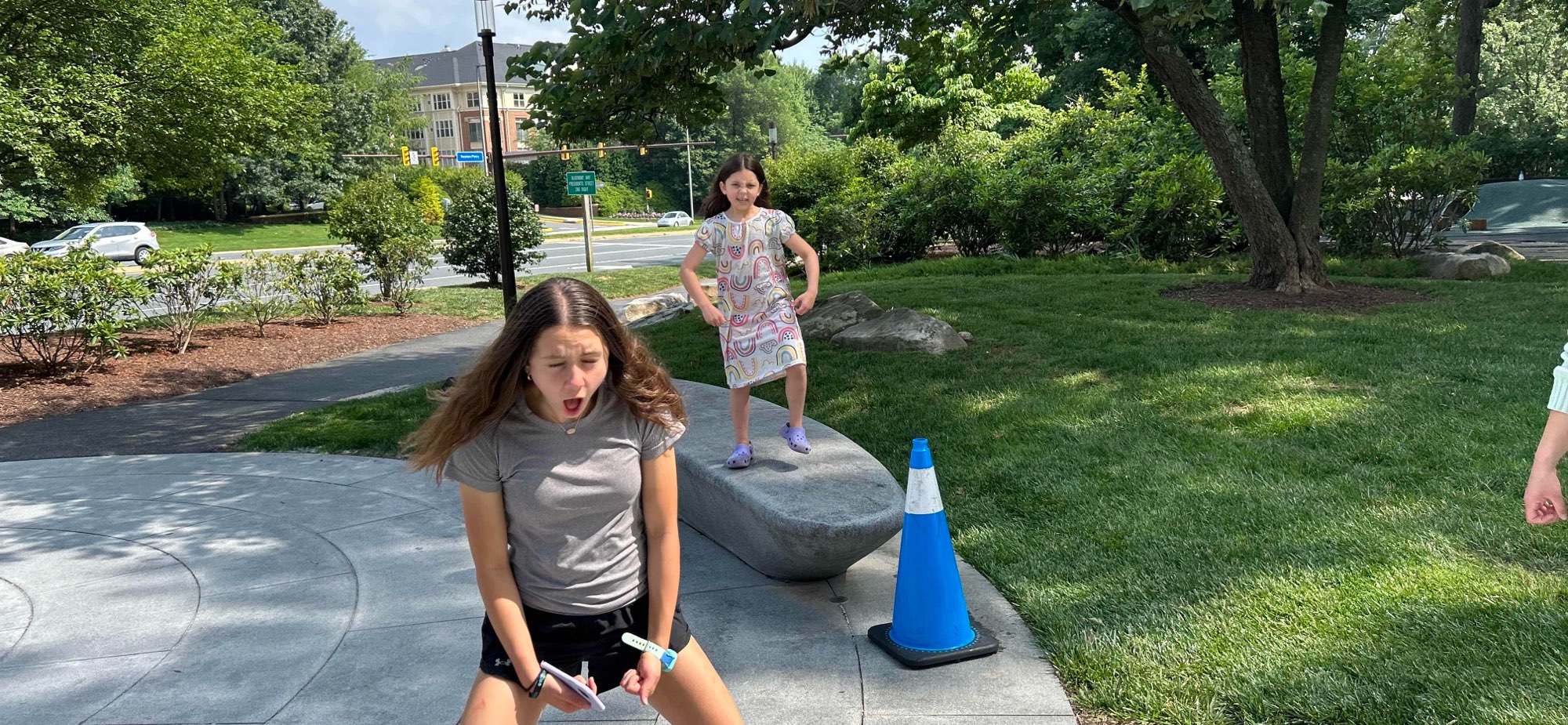 レストン・アート・ウォークのスカベンジャーハント写真