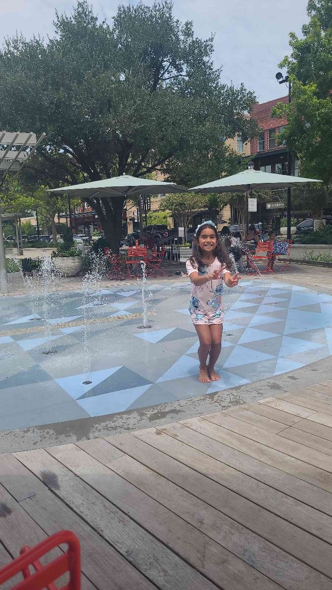 Fotos von der The Woodlands Downtown Schnitzeljagd