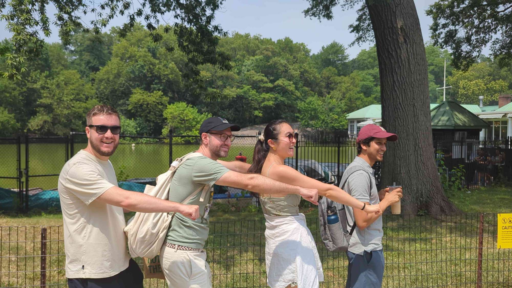 Foto della caccia al tesoro nel centro di New York