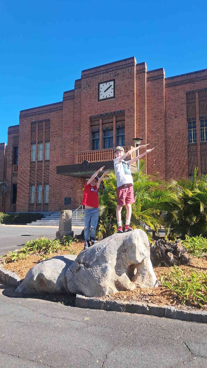 Rockhampton Ghost Tour scavenger hunt photos