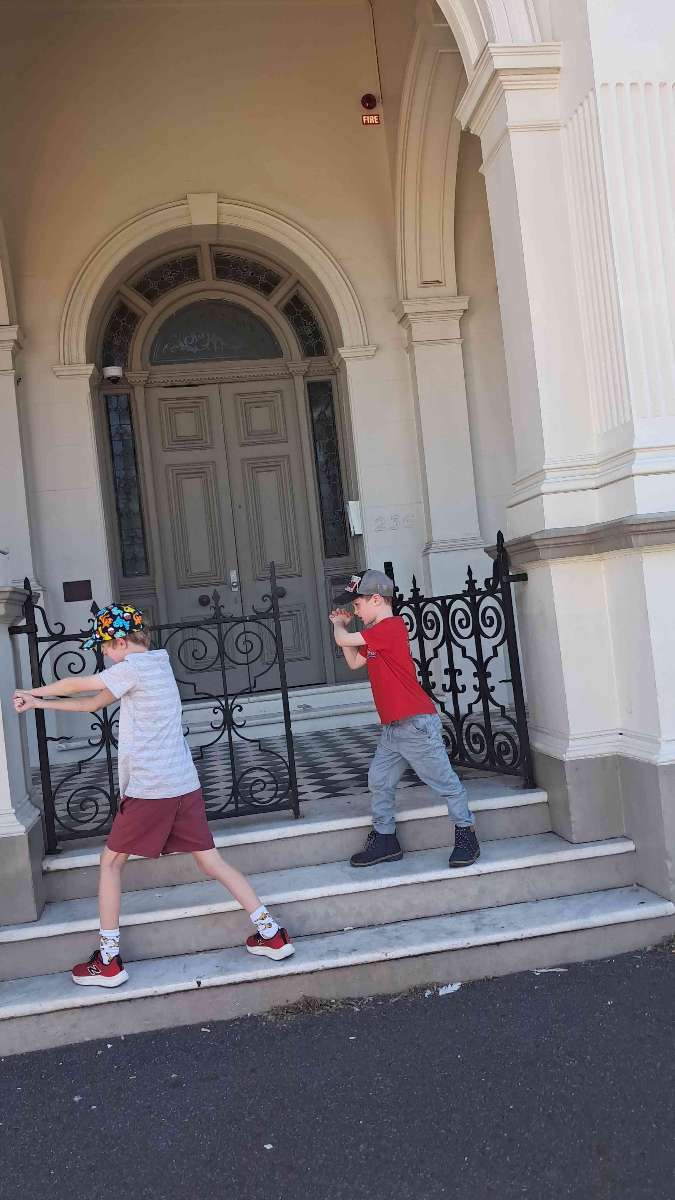 Rockhampton Ghost Tour scavenger hunt photos