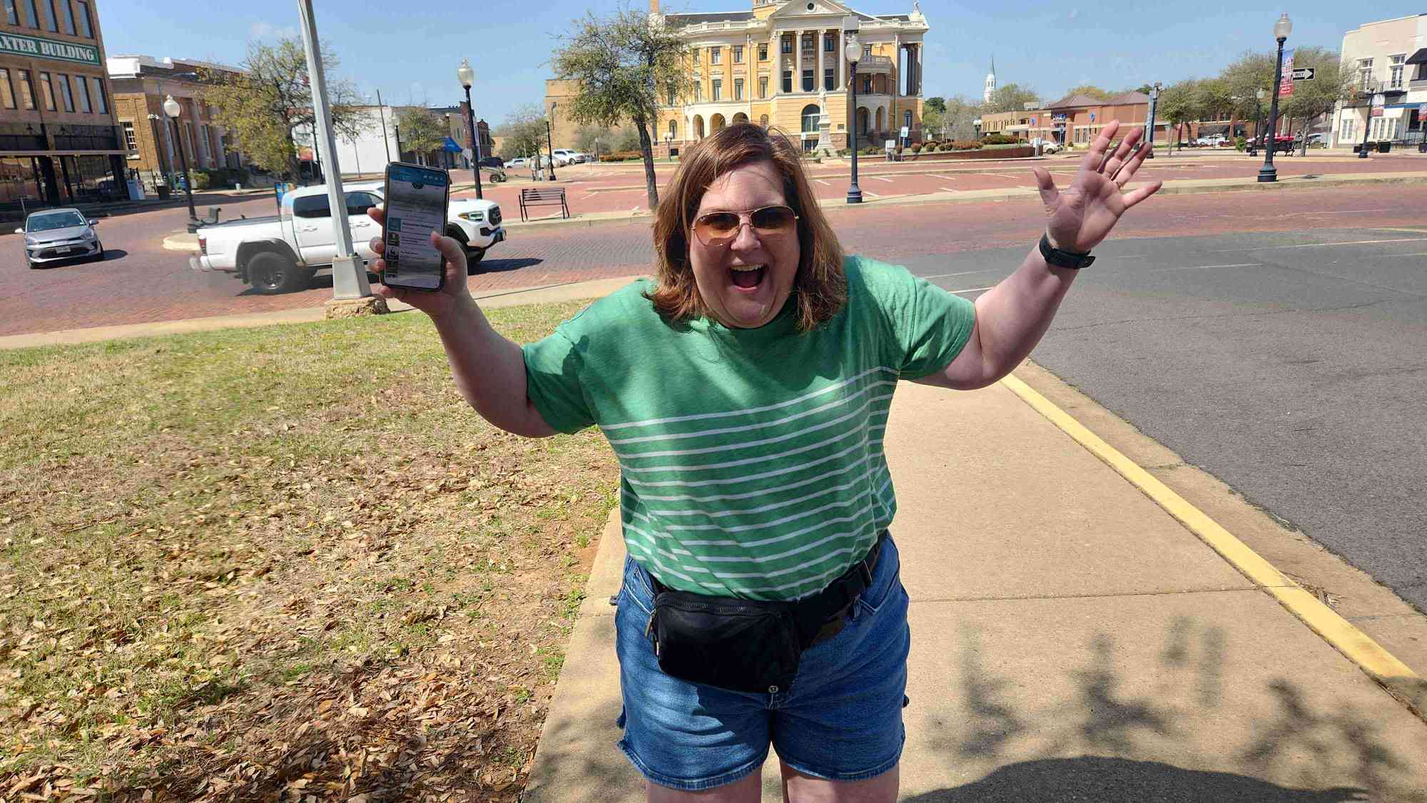 Φωτογραφίες κυνηγιού θησαυρού στο Marshall του Τέξας