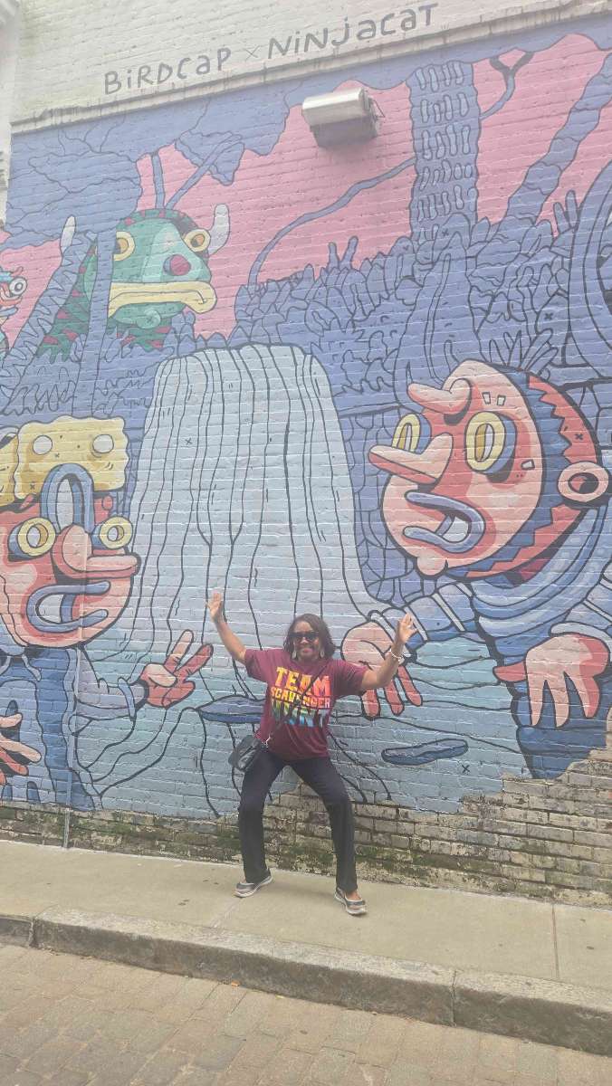 Memphis Tennessee Art Walk scavenger hunt photos