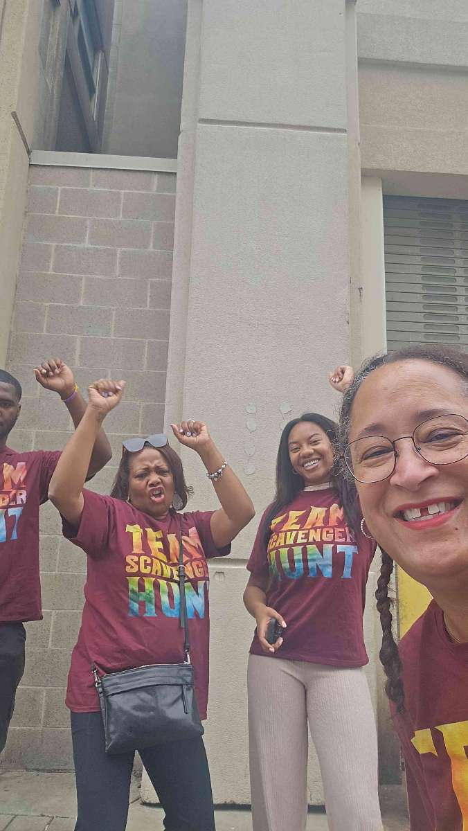 Memphis Tennessee Ghost Tour scavenger hunt photos