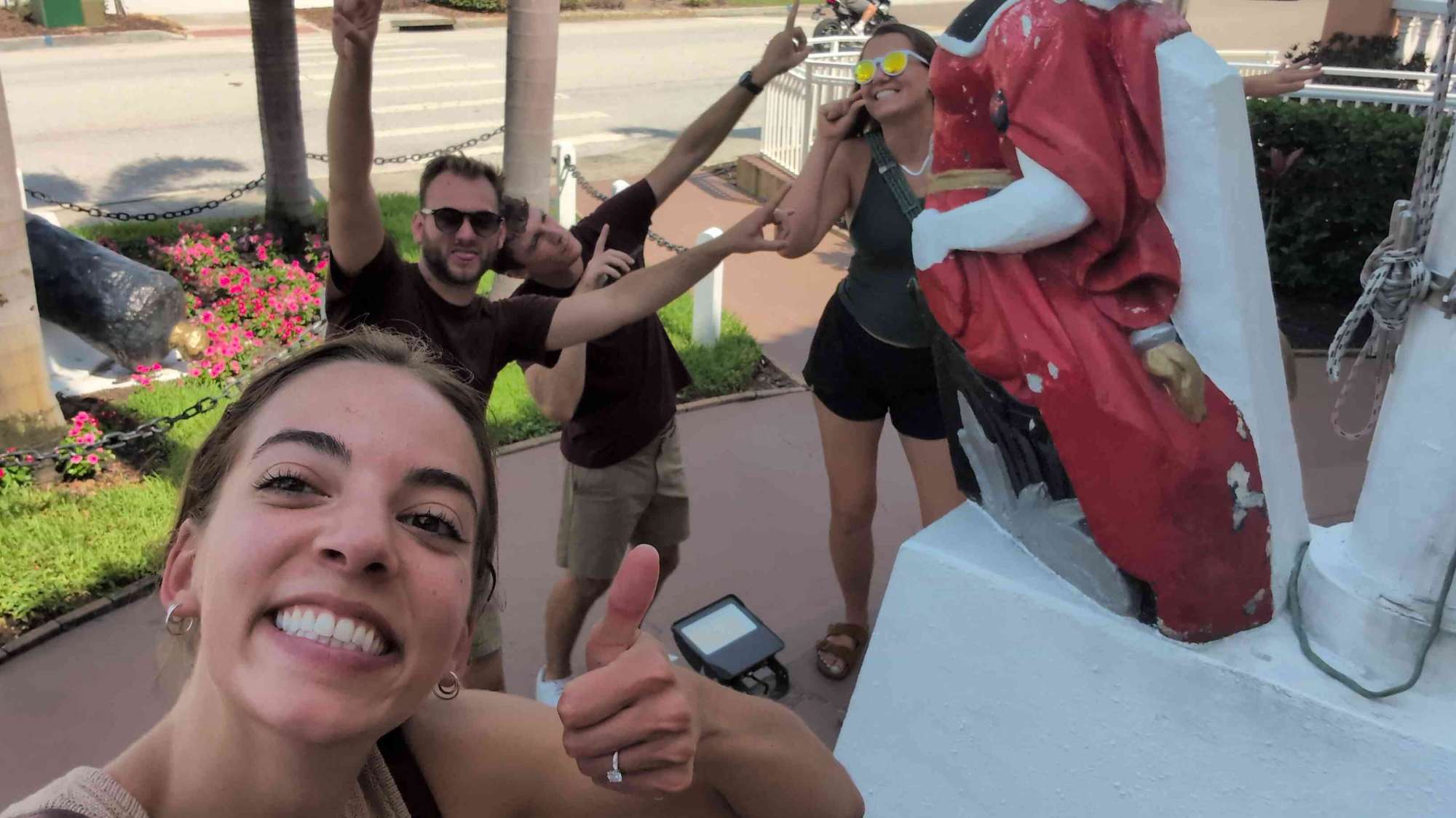 Foto della caccia al tesoro nel centro di San Pietroburgo