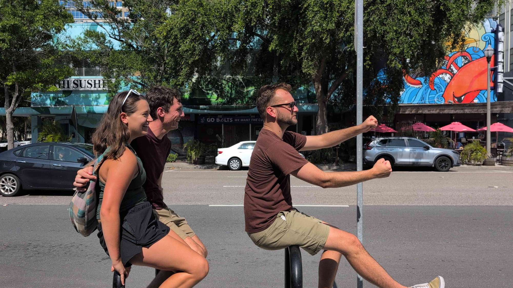 Foto della caccia al tesoro nel centro di San Pietroburgo