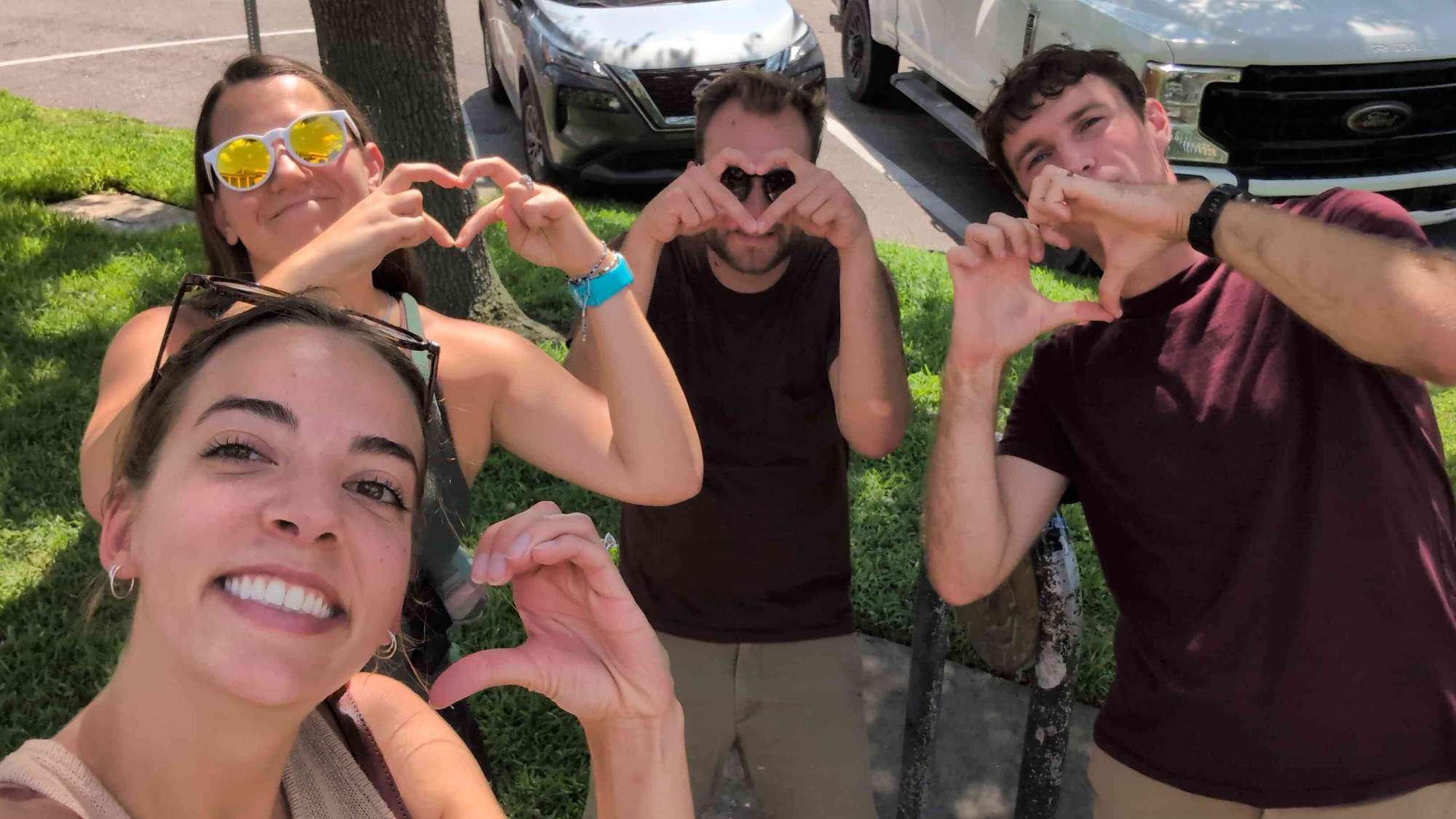 Foto della caccia al tesoro nel centro di San Pietroburgo