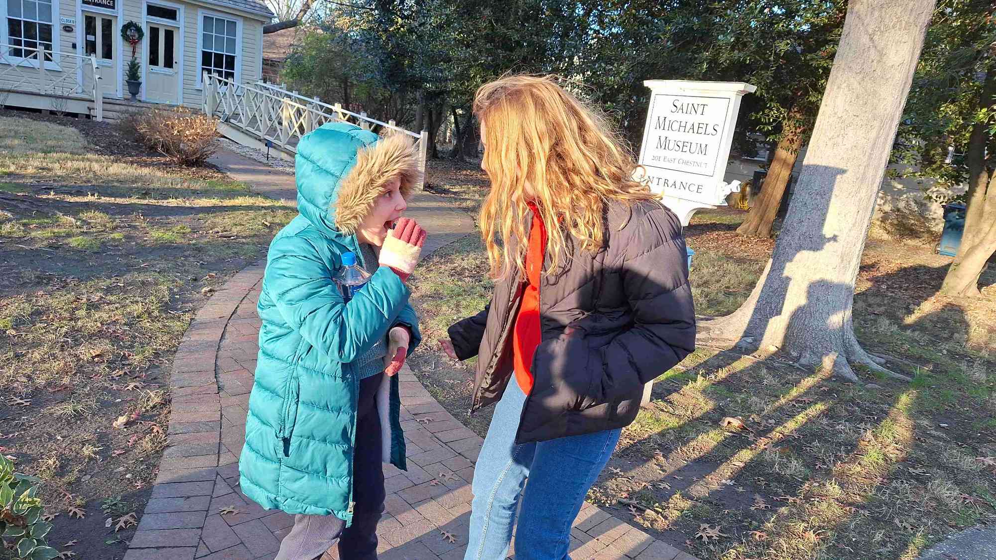 Saint Michaels Ghost Tour scavenger hunt photos