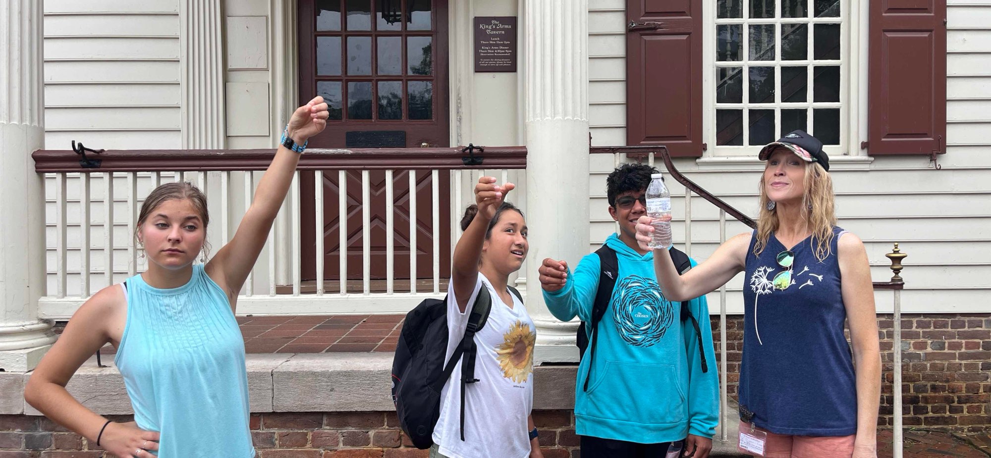 Foto della caccia al tesoro a Williamsburg, Virginia