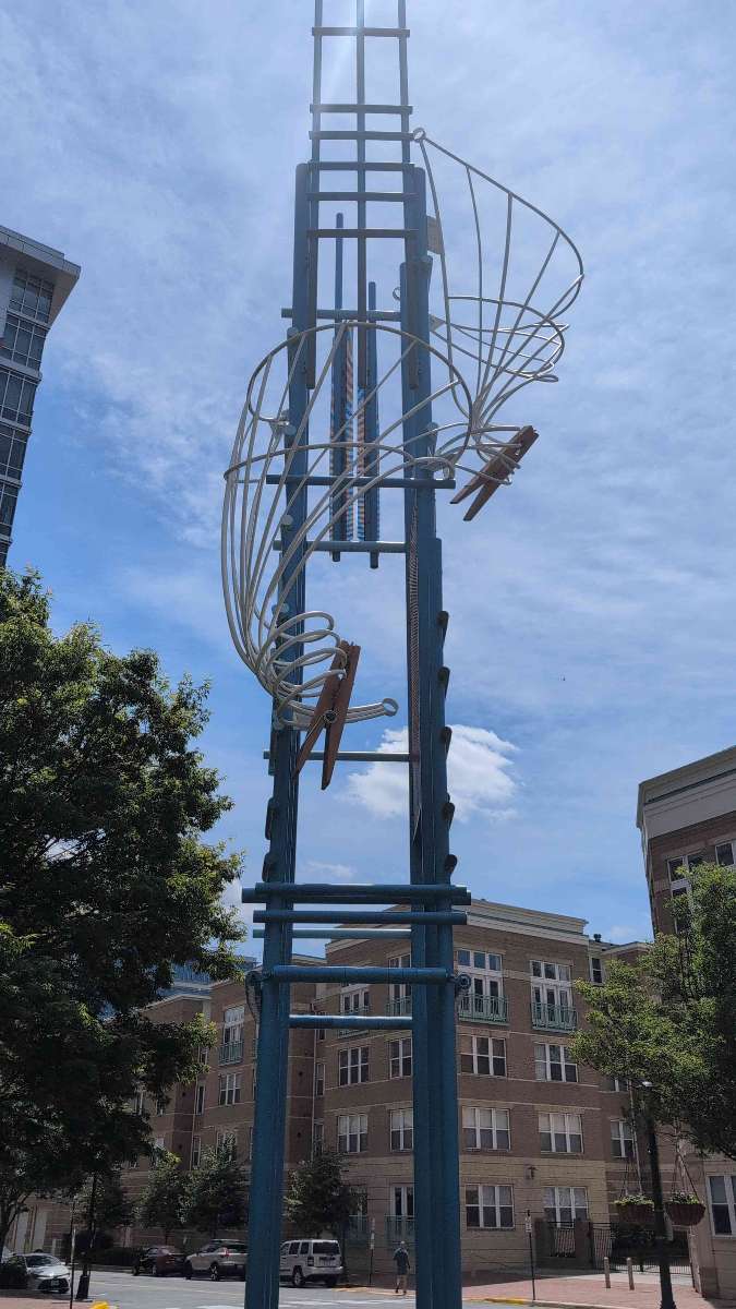 レストン・アート・ウォークのスカベンジャーハント写真