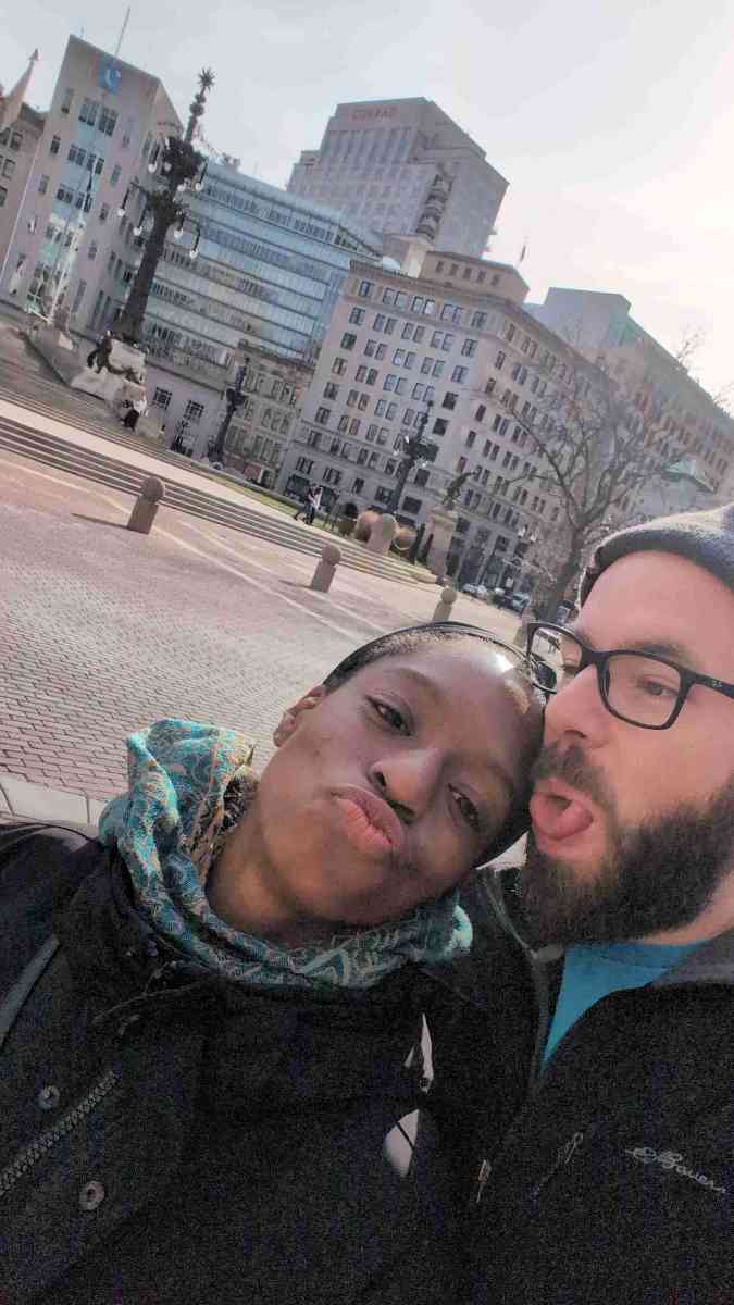 Fotografii de la scavenger hunt-ul Indianapolis Art Walk