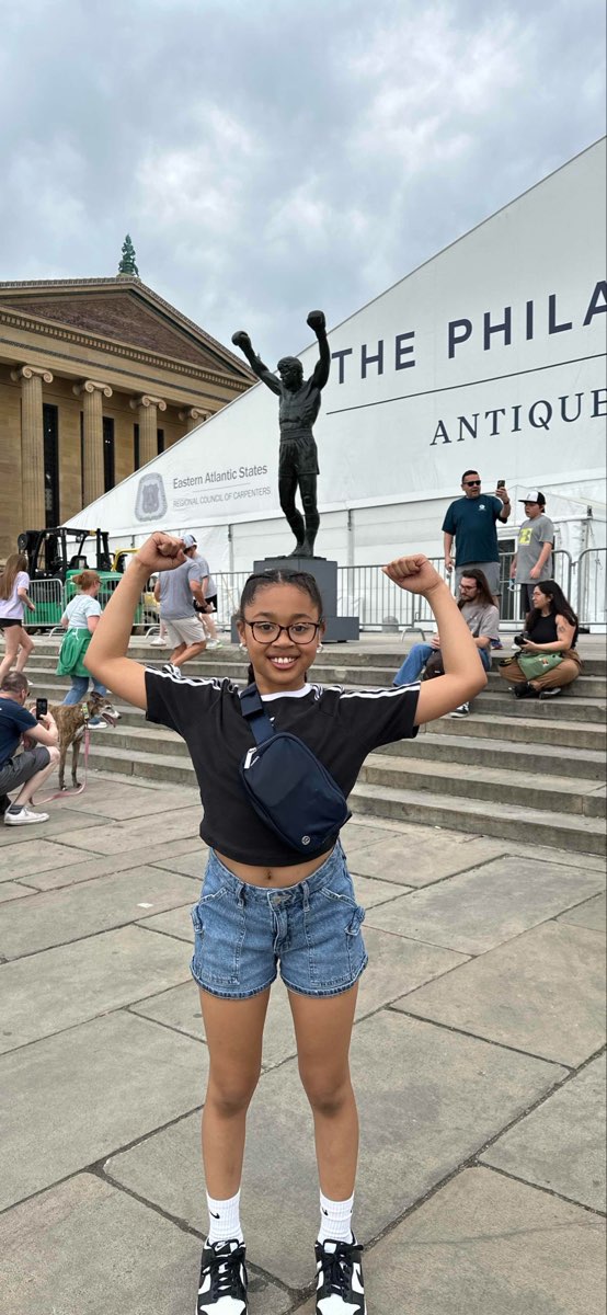 Fotos der Schnitzeljagd durch die Innenstadt von Philadelphia