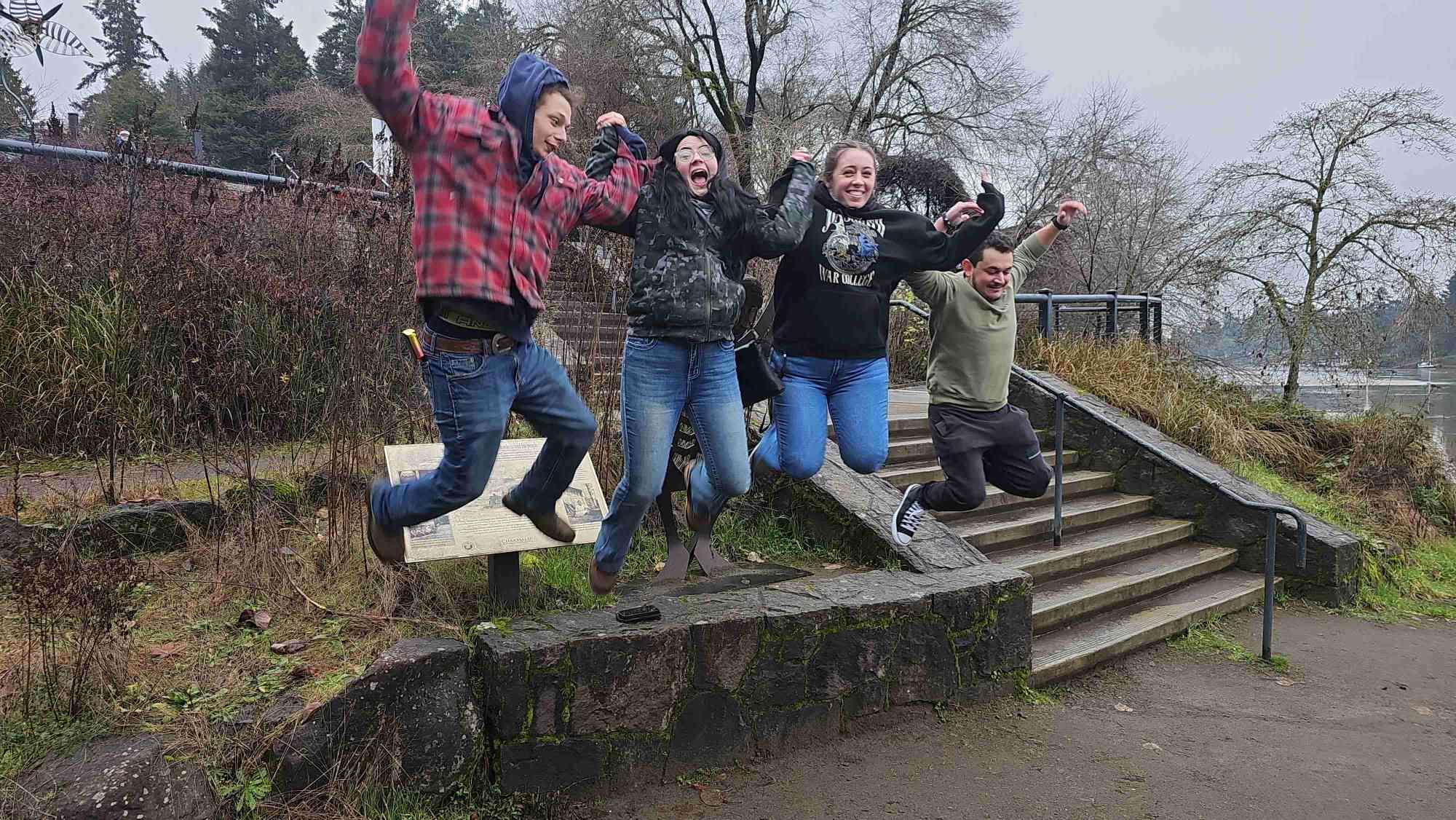 Φωτογραφίες από το Κυνήγι Θησαυρού στο Lake Oswego