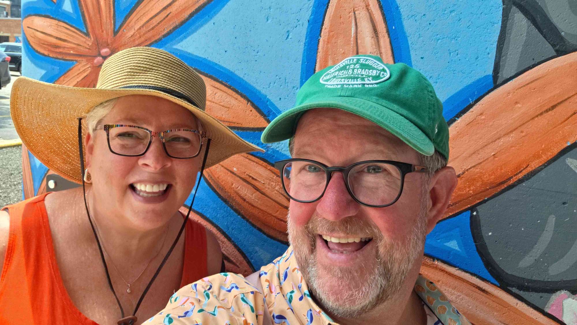 Fort Wayne Art Walk scavenger hunt photos