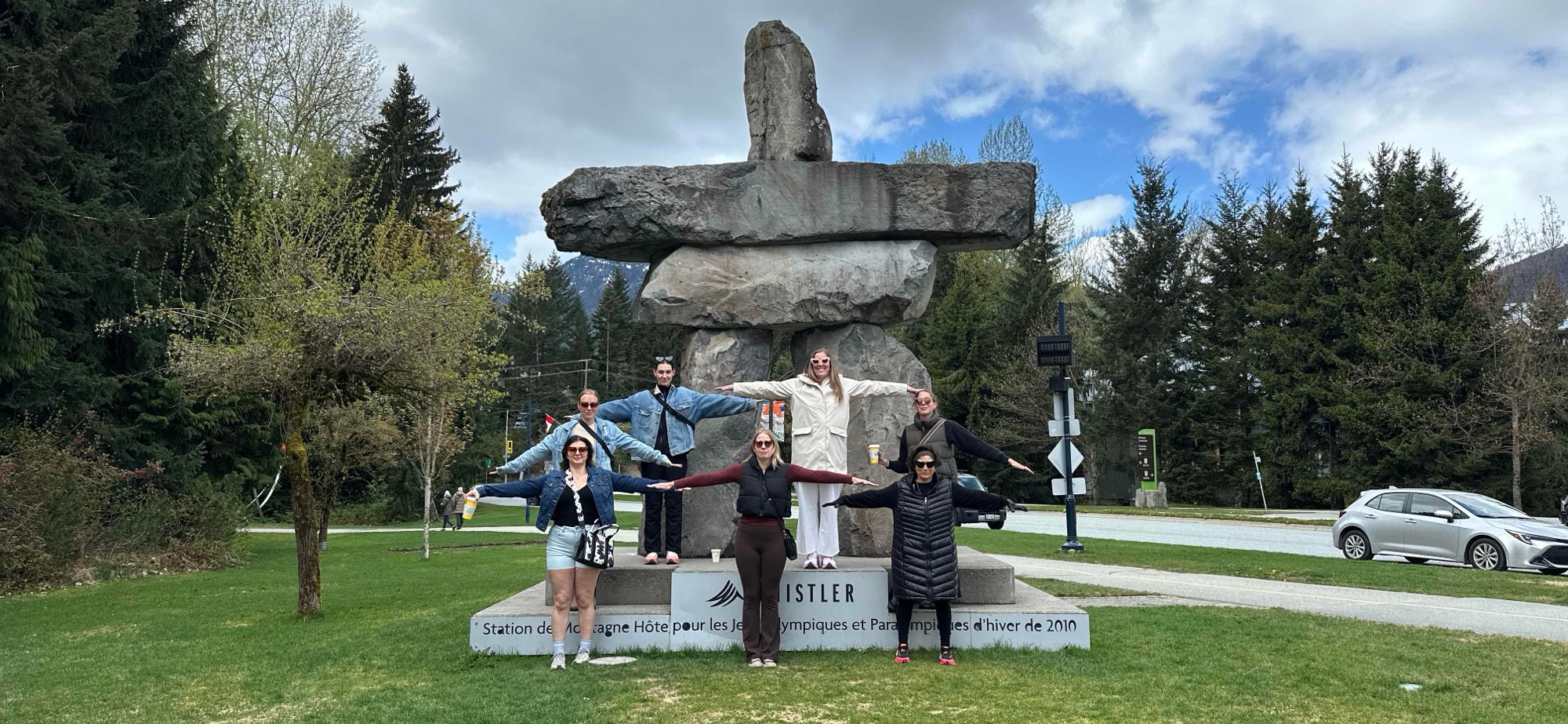 Whistler Audio Tour scavenger hunt photos