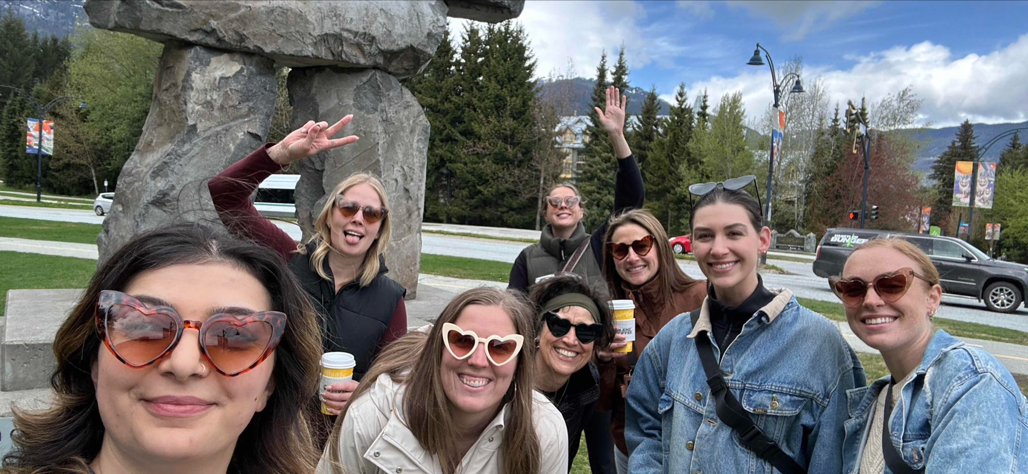 Whistler Audio Tour scavenger hunt photos