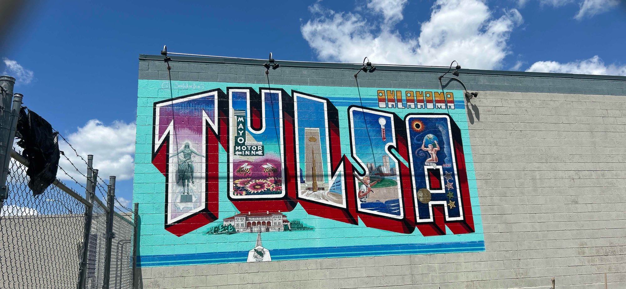 Tulsa Art Walk scavenger hunt photos