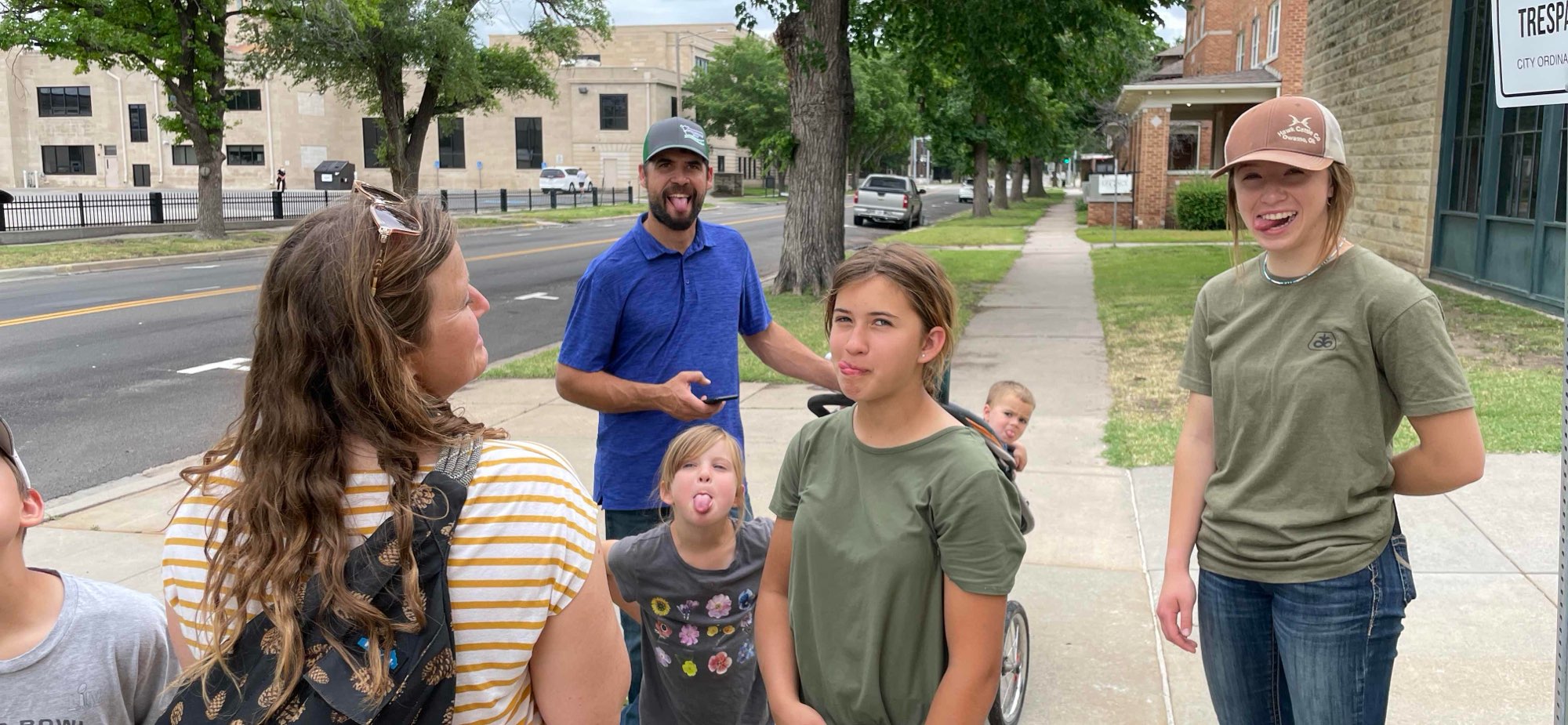 Wichita Ghost Tour scavenger hunt photos