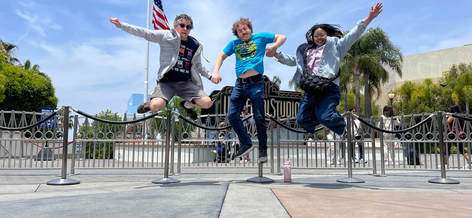 Fotos von der Universal City Schnitzeljagd