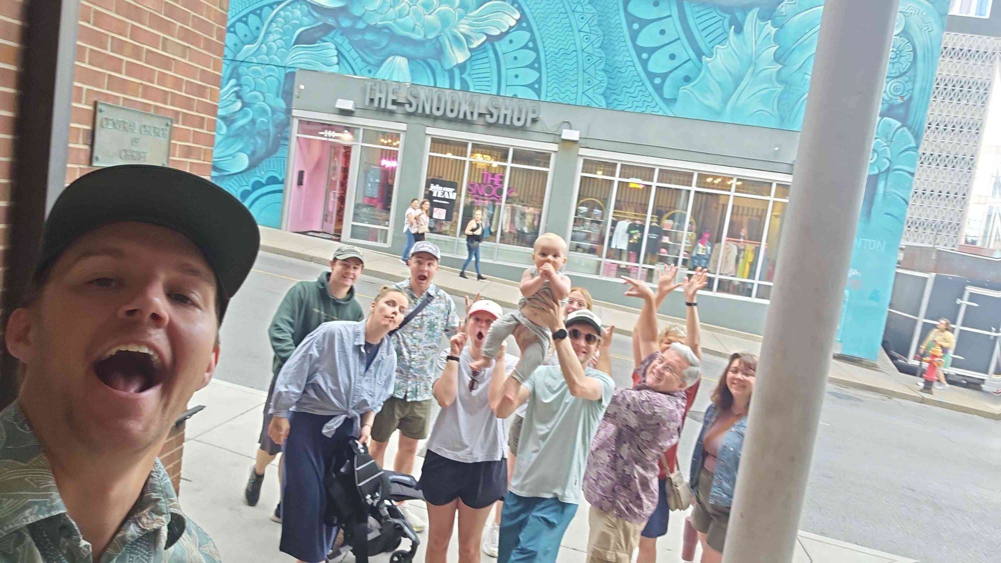 Zdjęcia z polowania na łupy w Parku Centennial w Nashville w stanie Tennessee