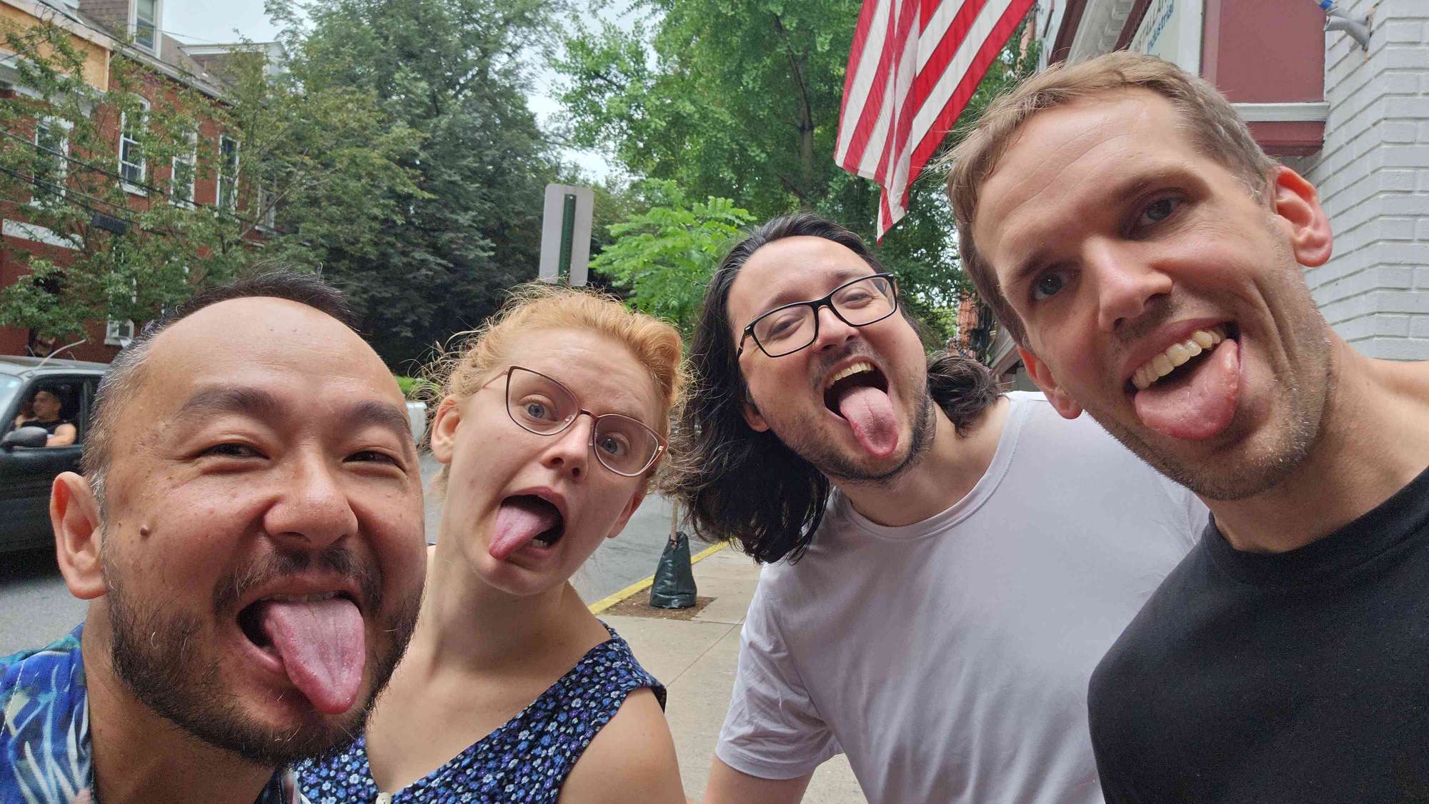 Lancaster Pennsylvania Ghost Tour scavenger hunt photos