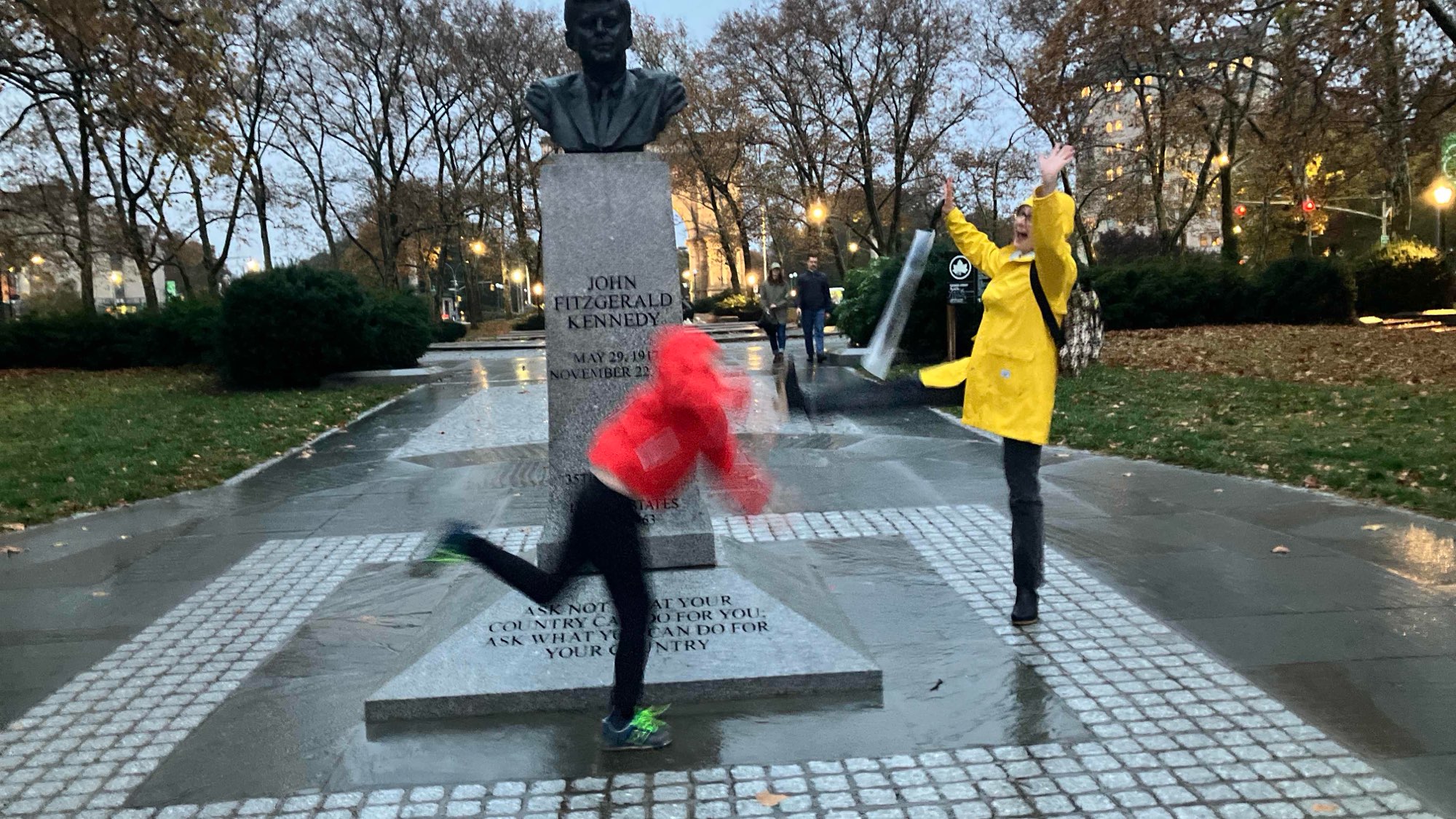 Fotos da caça ao tesouro em Coney Island