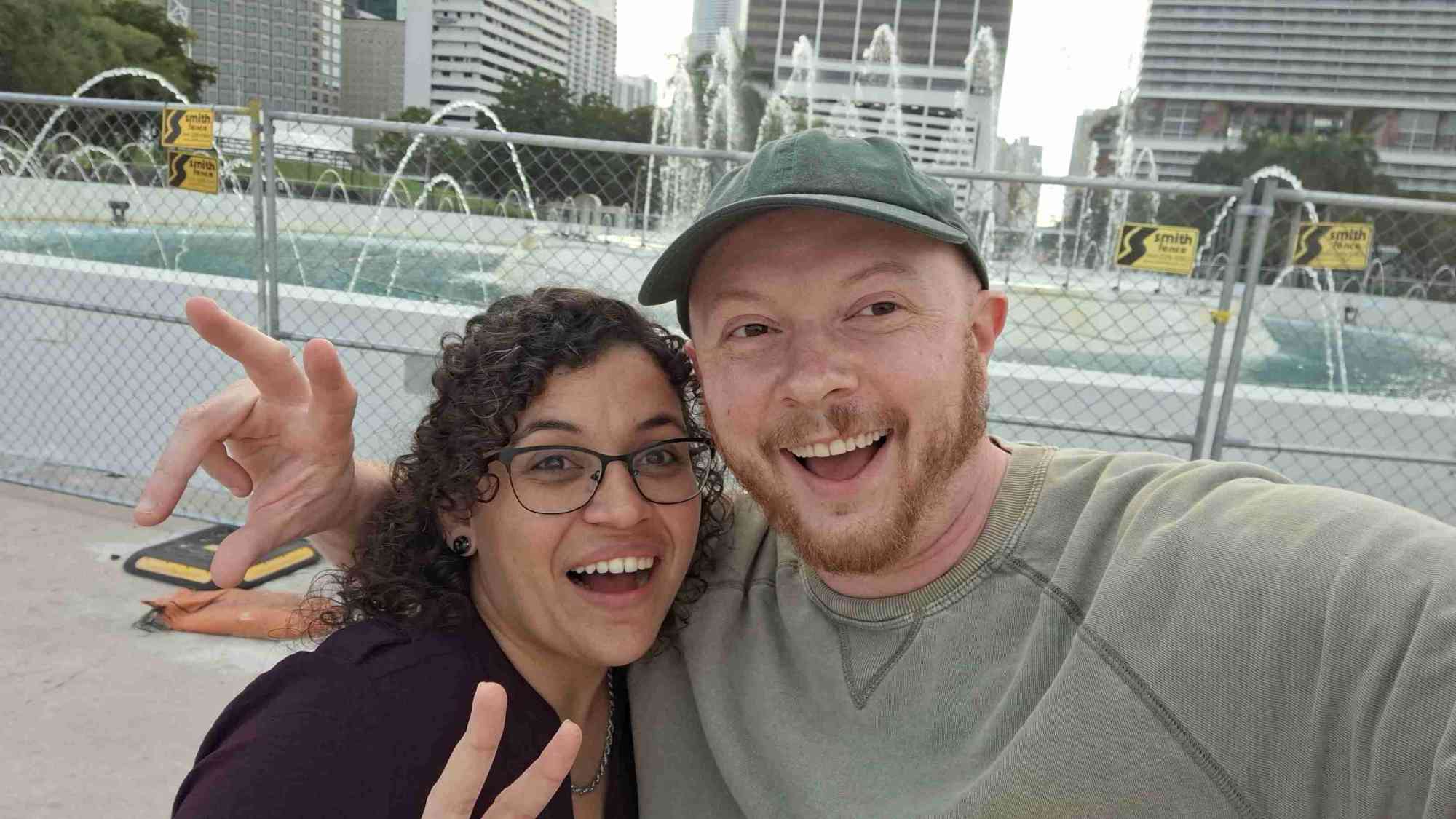 Miami Florida Art Walk scavenger hunt photos