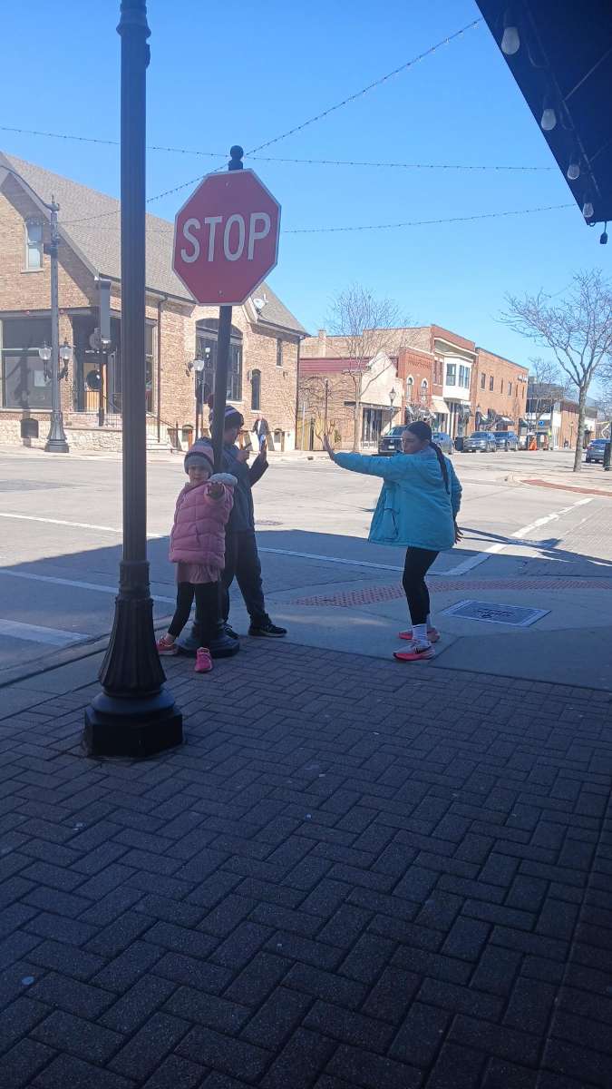 Fotos von der Arlington Heights Schnitzeljagd