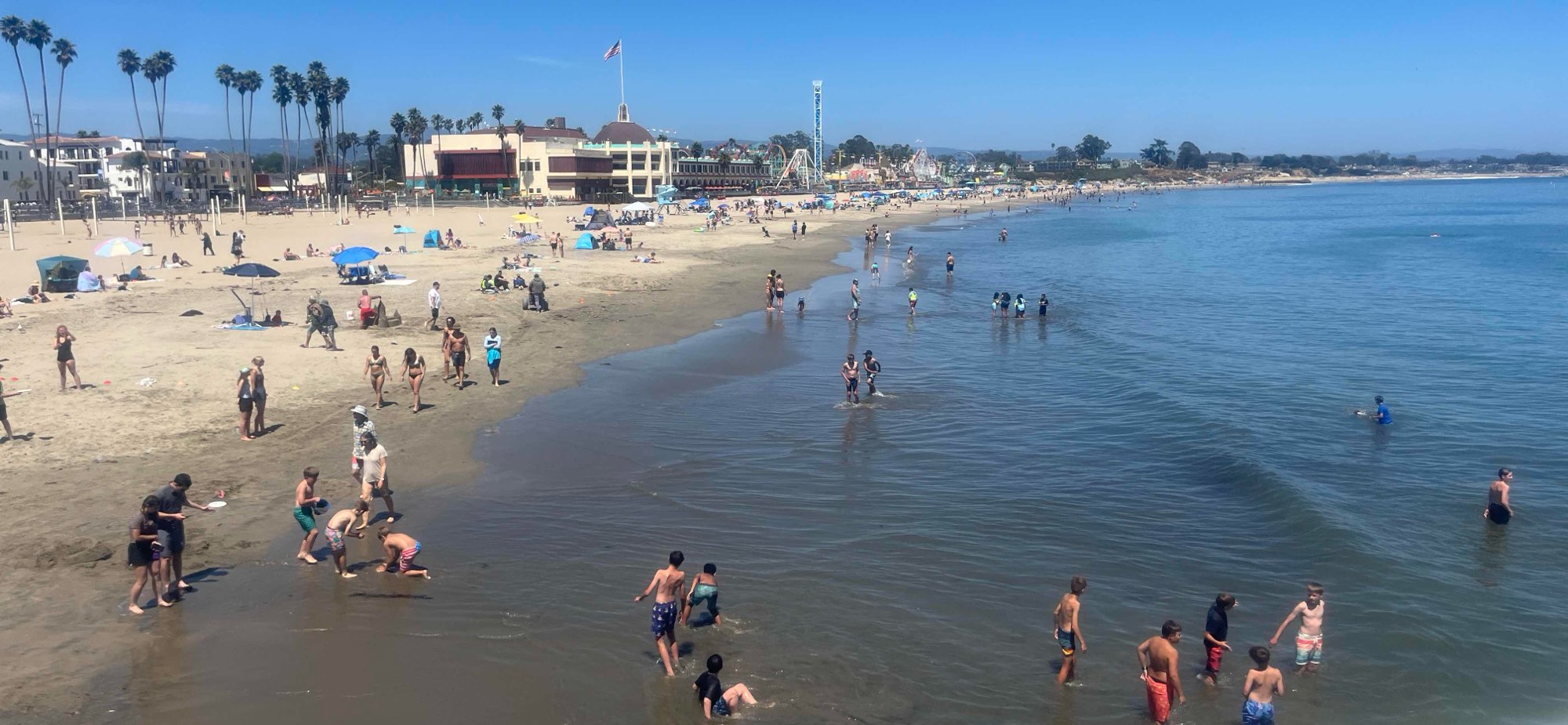 海滨步道寻宝活动照片