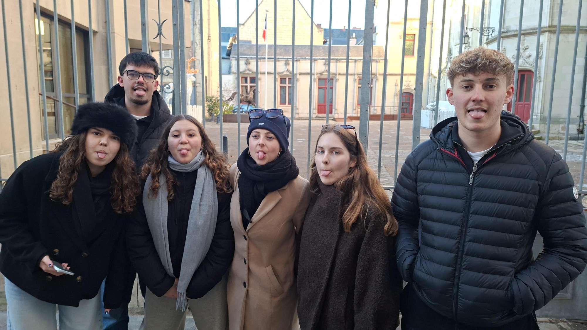 Foton fr&aring;n Saumur-stadsjakt