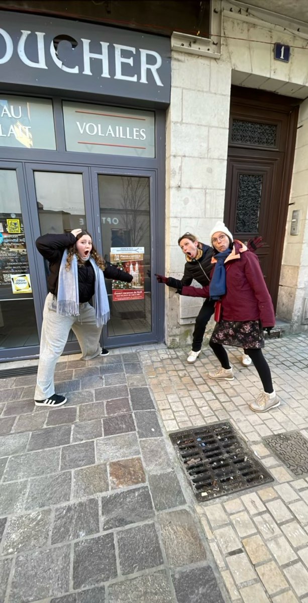 Foton fr&aring;n Saumur-stadsjakt