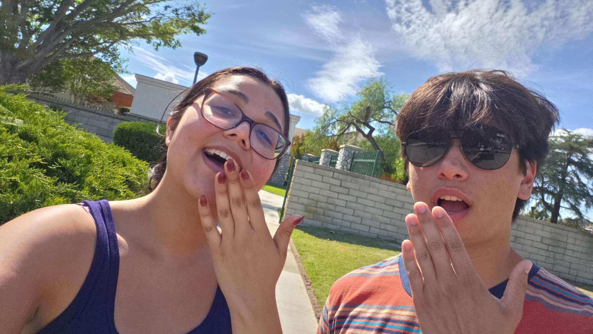 Fotografii ale vânătorii de comori din Cerritos